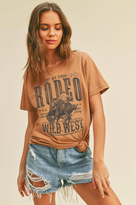 Rodeo Wild West Cowboys Graphic Tee