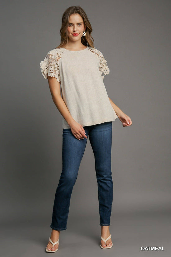 Florence Linen Top